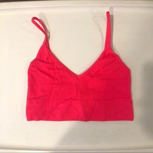 Emma & Sam Neon Pink Bra Top